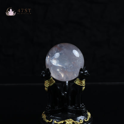 Fire Quartz Sphere