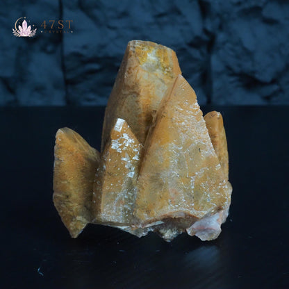 Orange Calcite Cluster