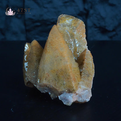 Orange Calcite Cluster