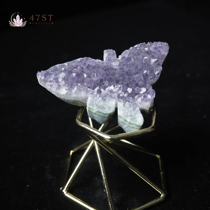 Amethyst Cluster Butterfly