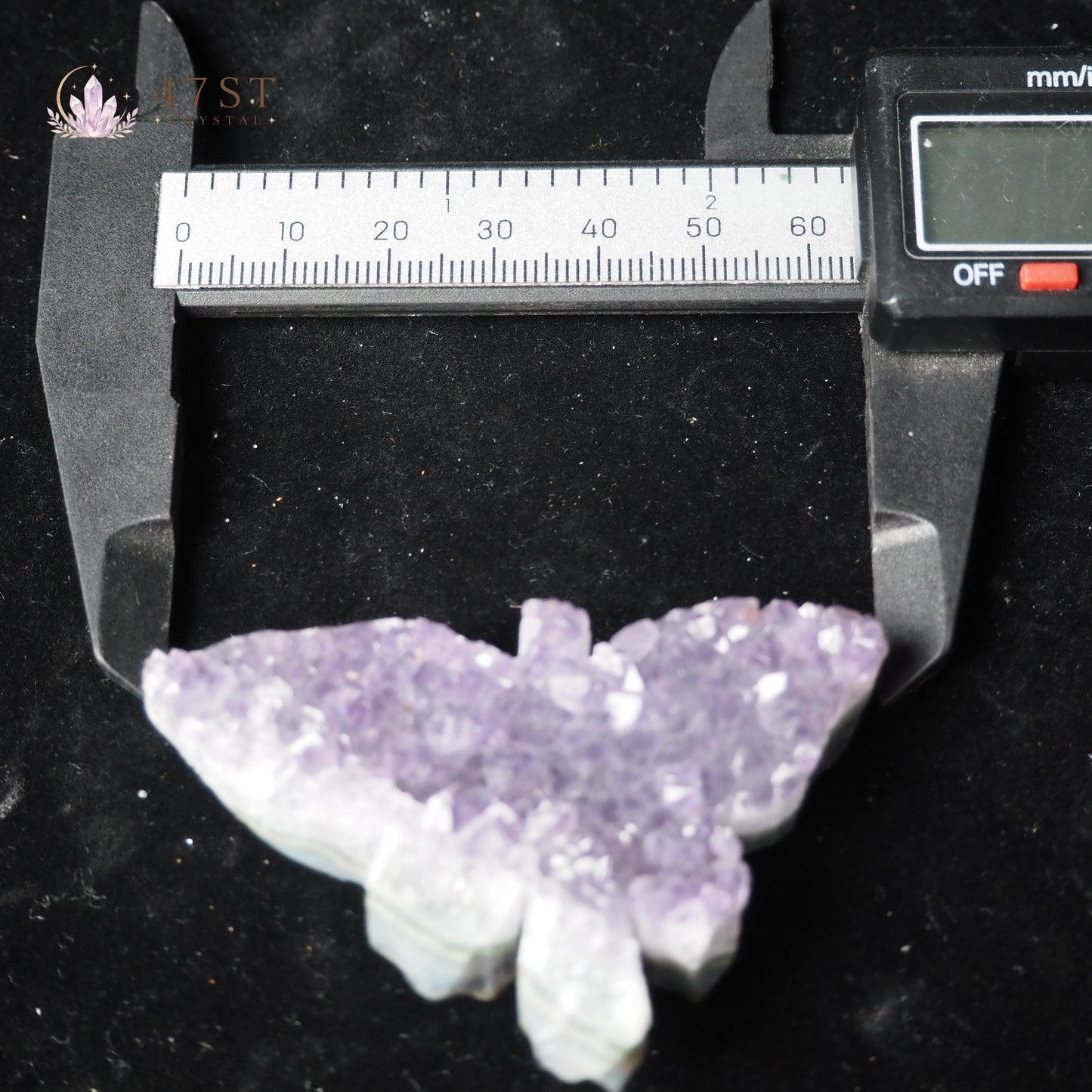 Amethyst Cluster Butterfly