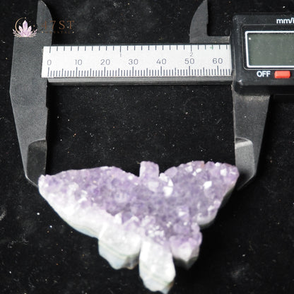 Amethyst Cluster Butterfly
