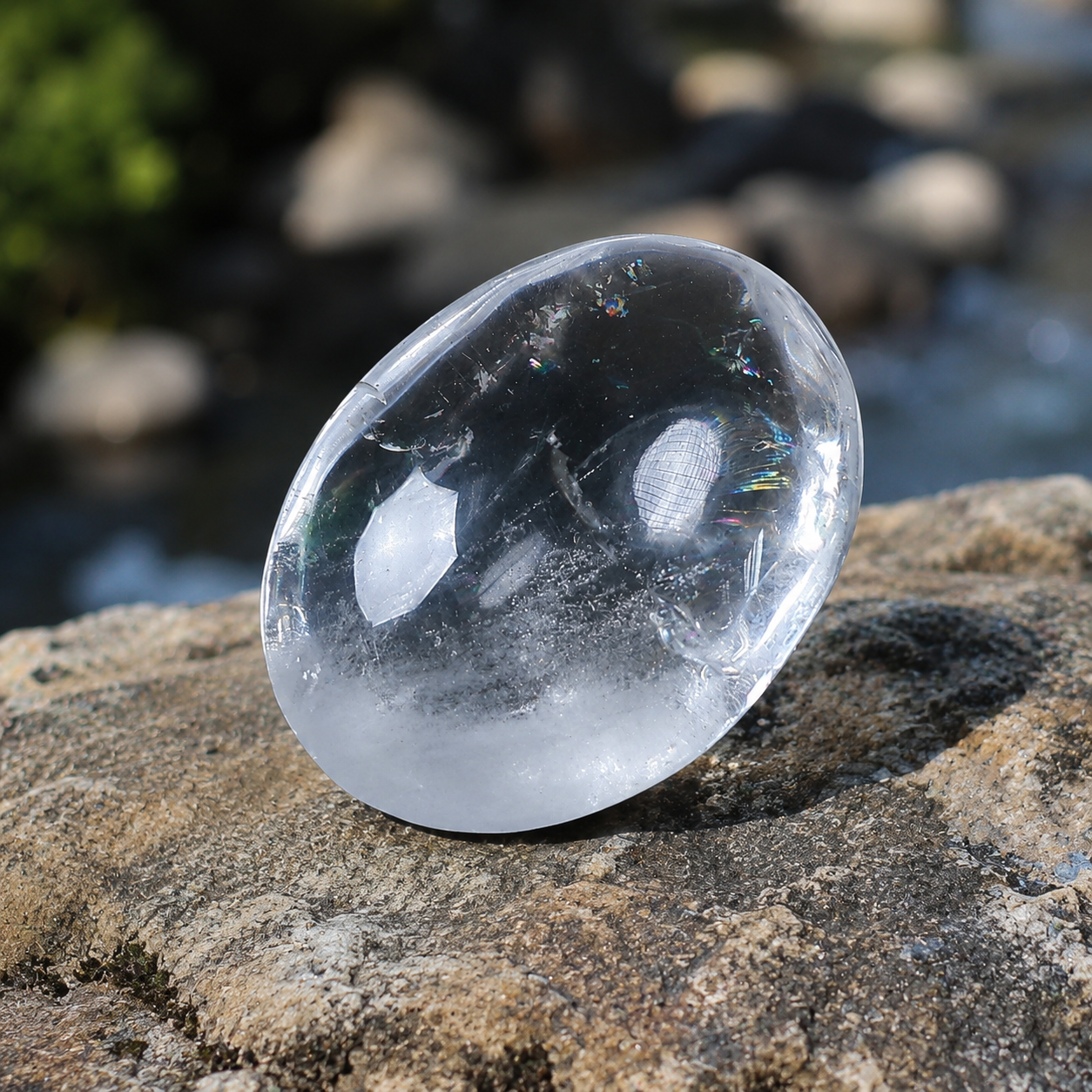 Clear Quartz Palm