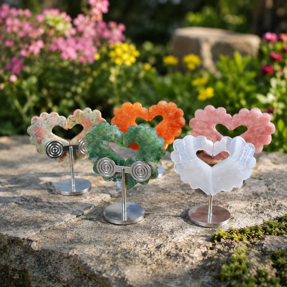 Multi-Stone Split Heart Collection
