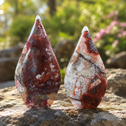 Mexican Crazy Lace Agate Freeform
