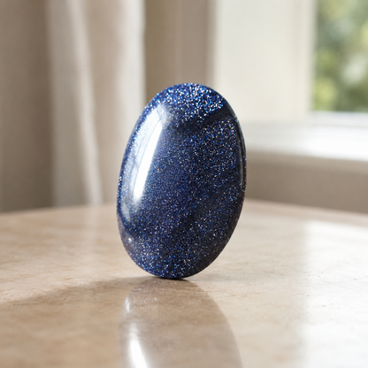 Blue Sandstone Palm Stone