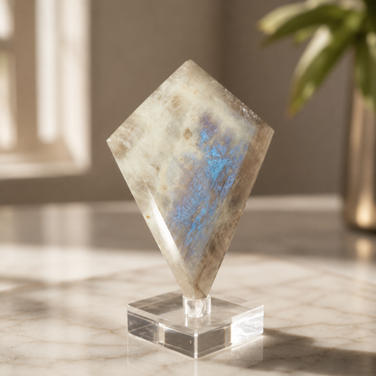 Moonstone Diamond Carving