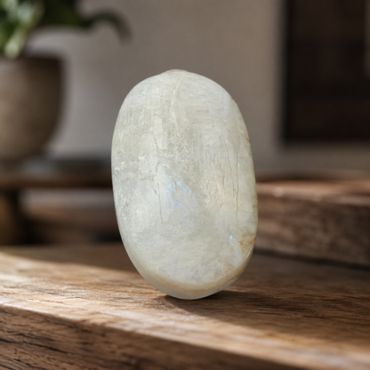 Moonstone Palm Stone