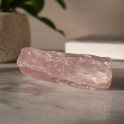Raw Rose Quartz Specimen