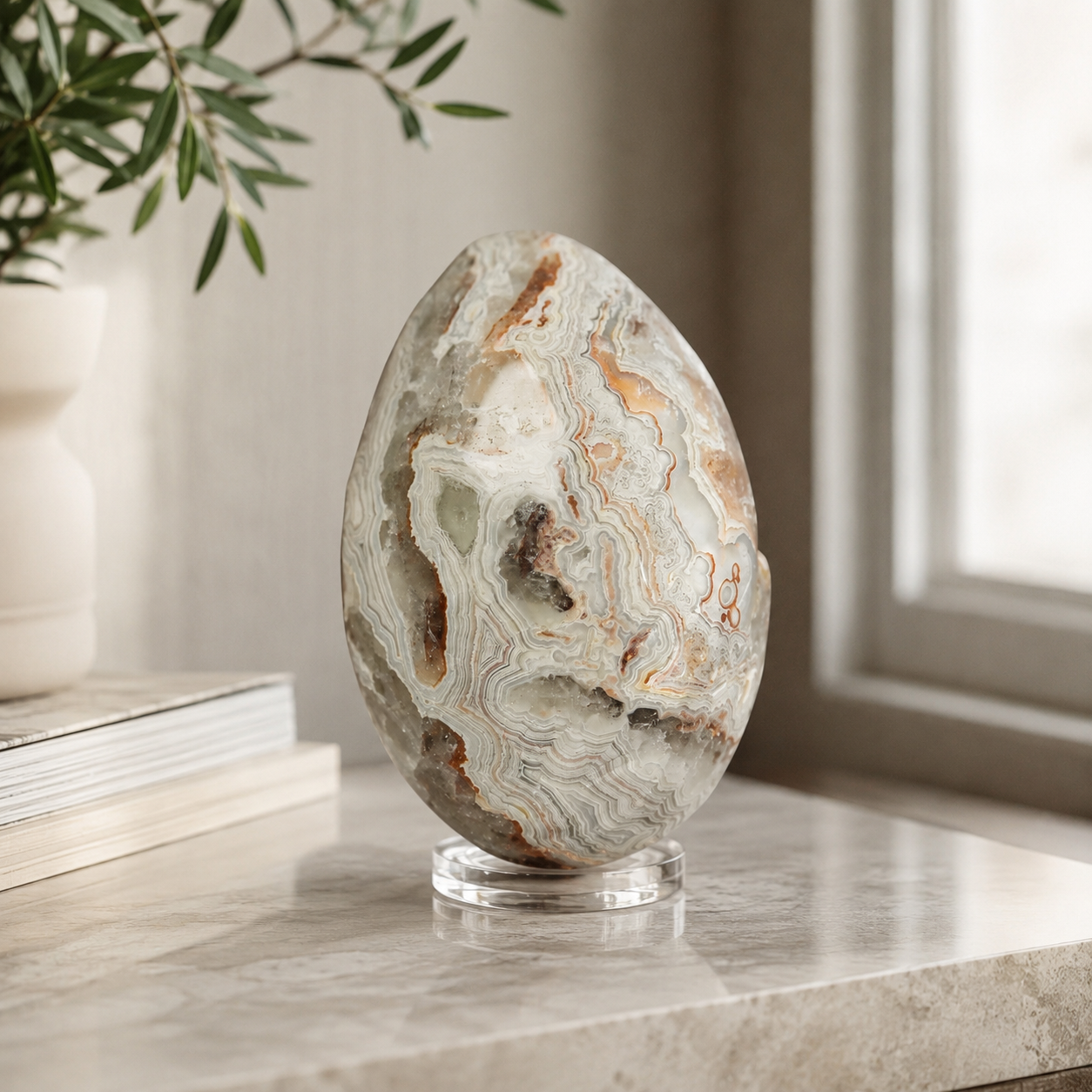 Mexican Agate Egg