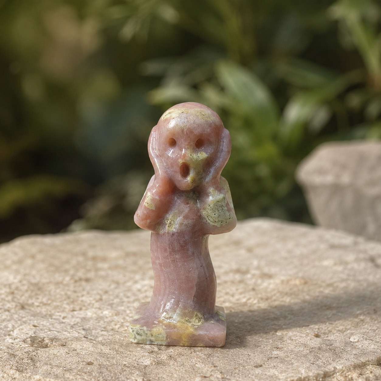 Plum Blossom Jasper "The Scream"