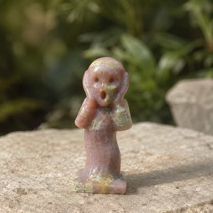Plum Blossom Jasper "The Scream"