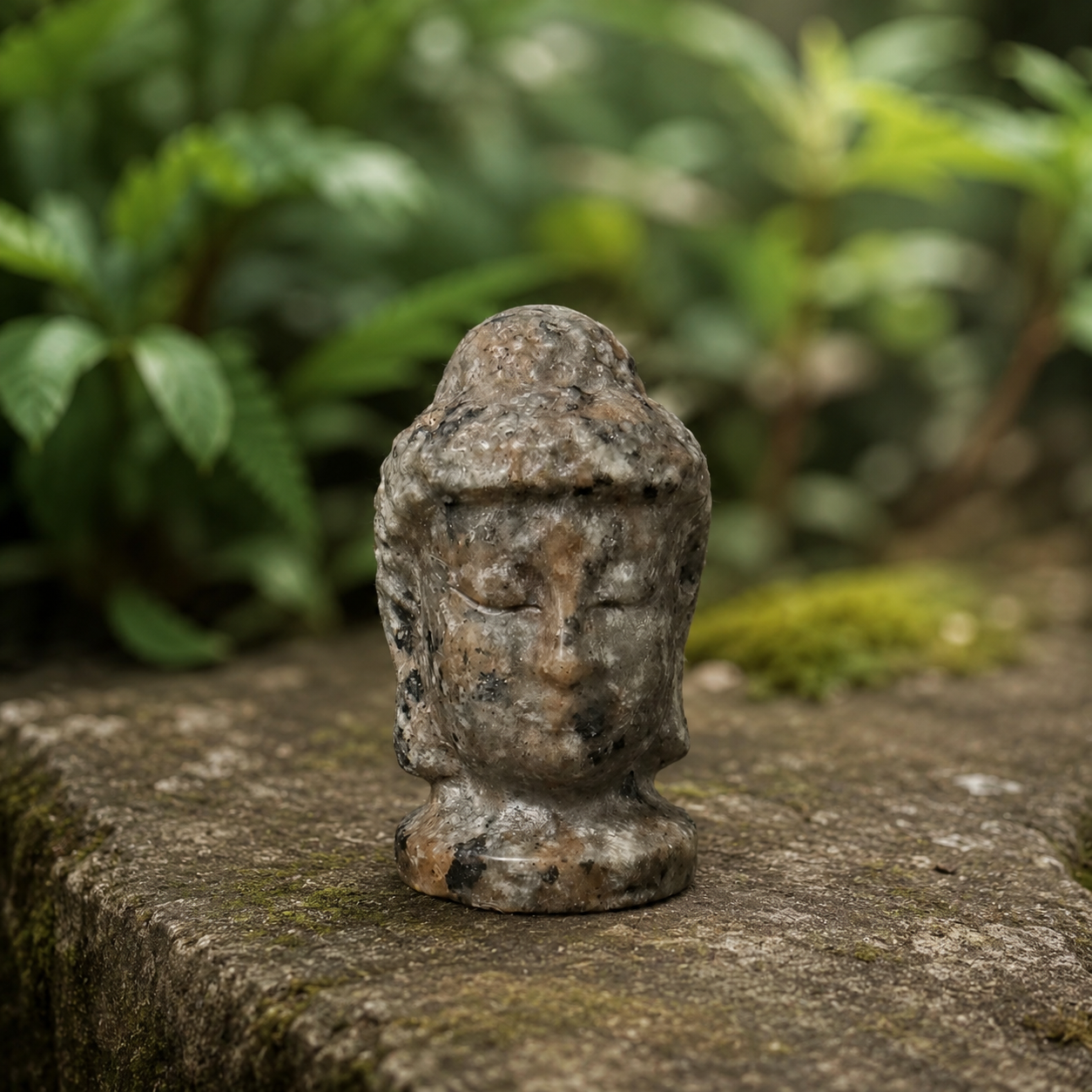 Yooperlite Buddha Head