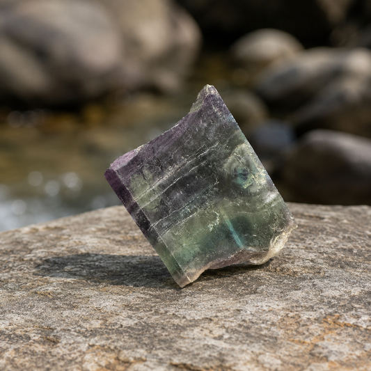 Rainbow Fluorite Slab