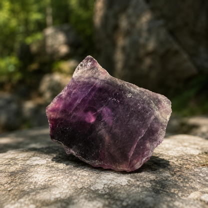 Rainbow Fluorite Slab