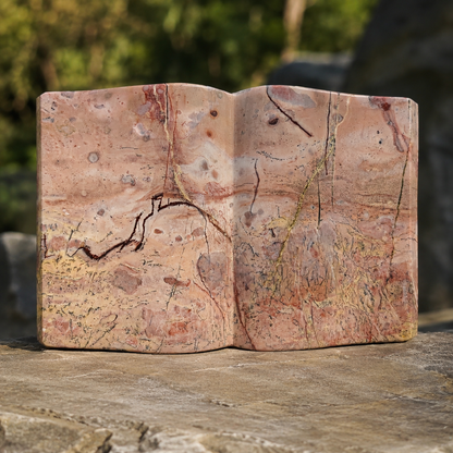 Picture Jasper Book Carving