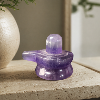 Purple Fluorite Stone Mill