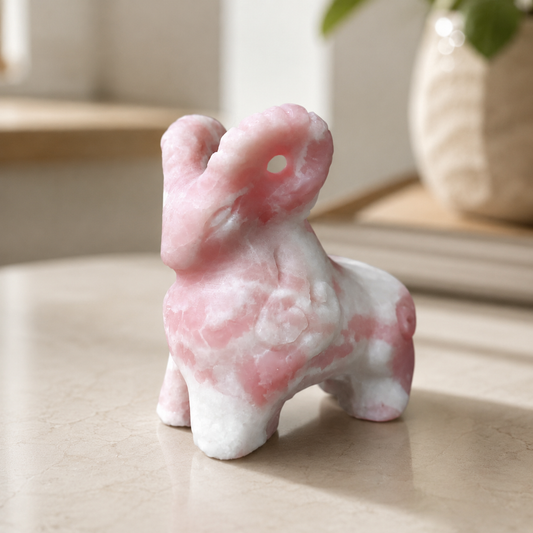 Pink Opal Bighorn Sheep