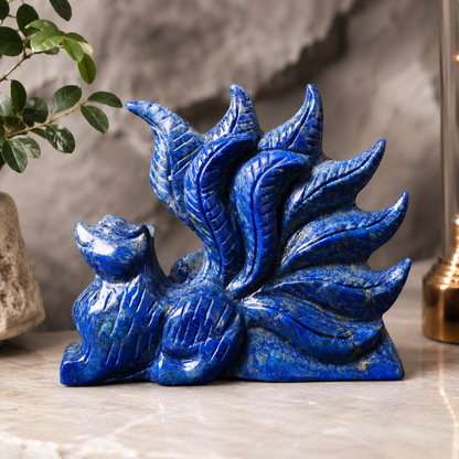 Lapis Lazuli Nine-Tailed Fox