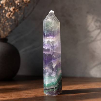Rainbow Fluorite Tower