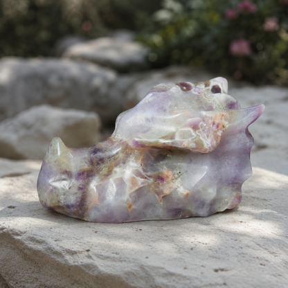 Dream Amethyst Dragon Head