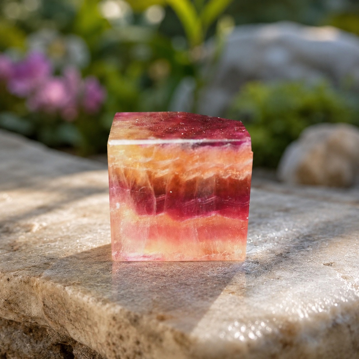 Fluorite Cube