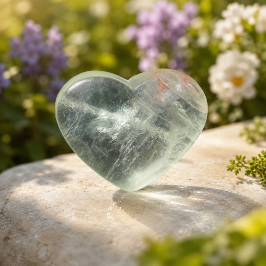 Fluorite Heart
