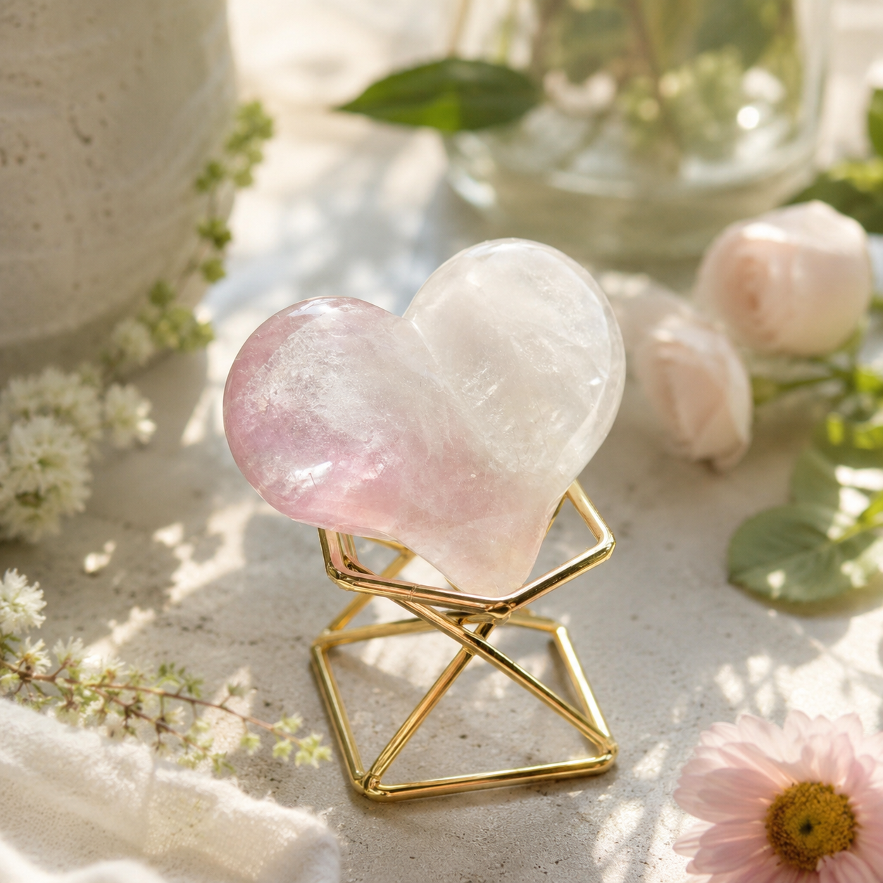 Fluorite Heart