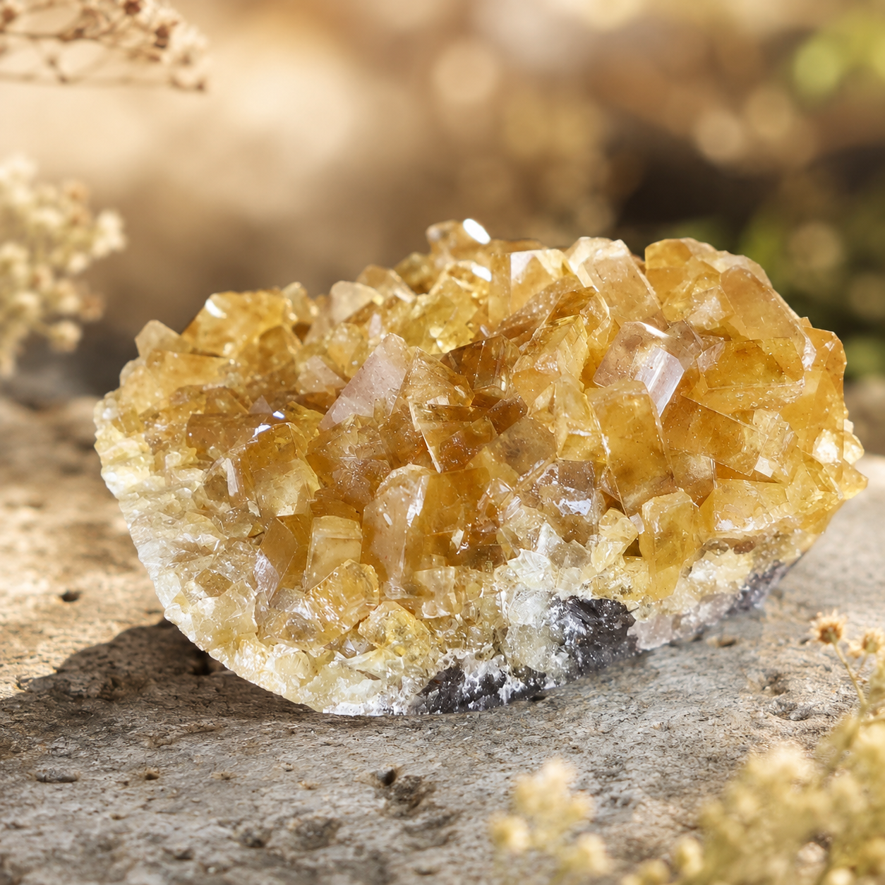 Barite Cluster