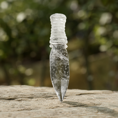 Clear Quartz Dagger