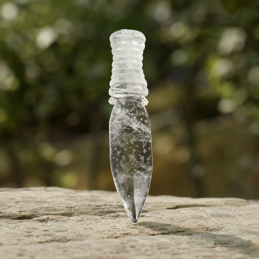 Clear Quartz Dagger