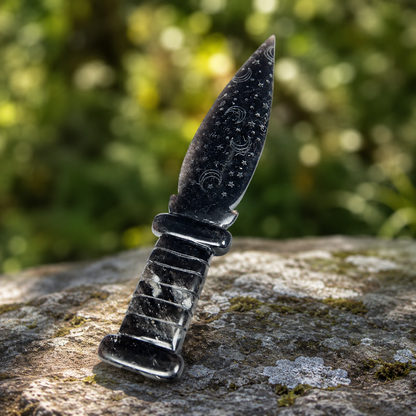 Ice Obsidian Dagger