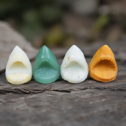 Multi-Material Mini Shark Head Carving