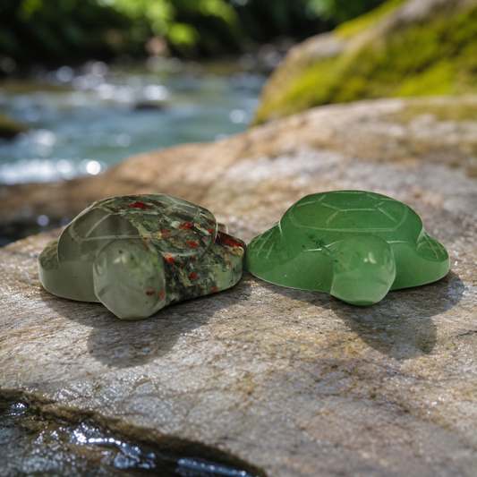 Multi-Material Mini Turtle Carving