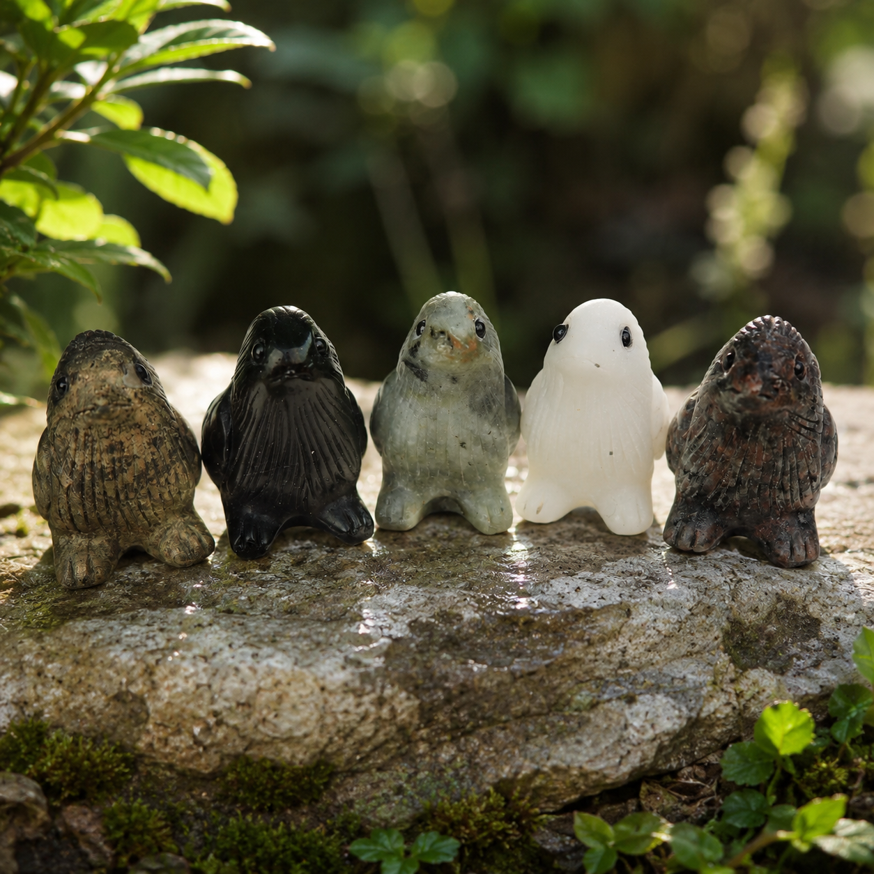 Multi-Material Mini Bird Carving