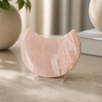 Peach Moonstone Moon