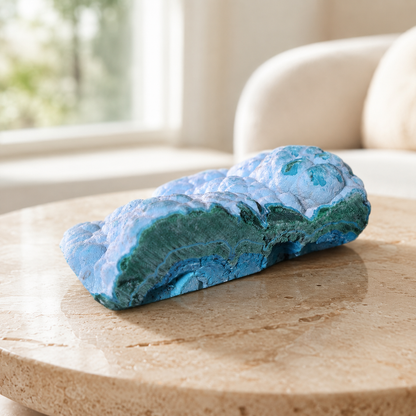 Raw Chrysocolla Specimen