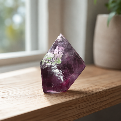 Purple Fluorite Chunk