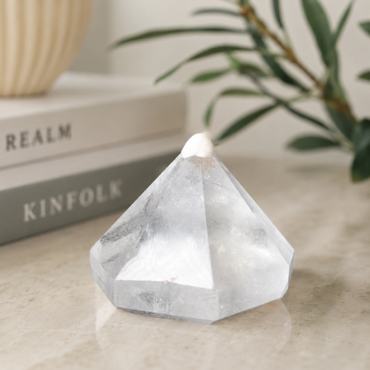 Clear Quartz Diamond