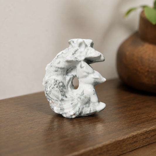 YinYang Jade Fox Carving