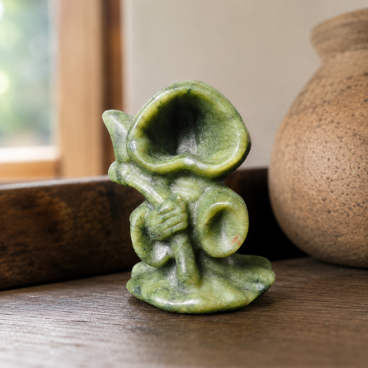 Serpentine Grim Reaper Carving
