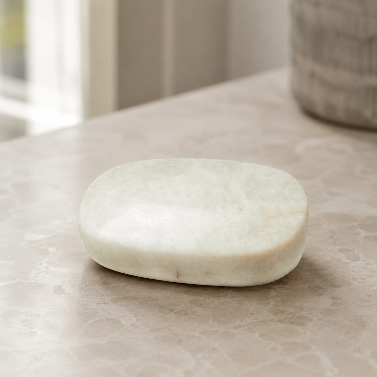 Moonstone Palm Stone