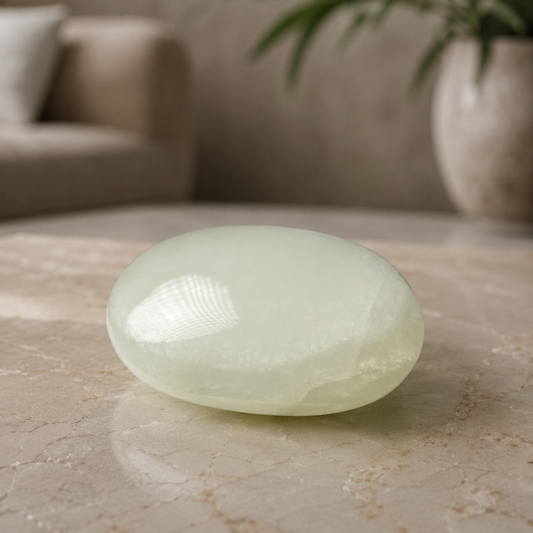 Moonstone Palm Stone