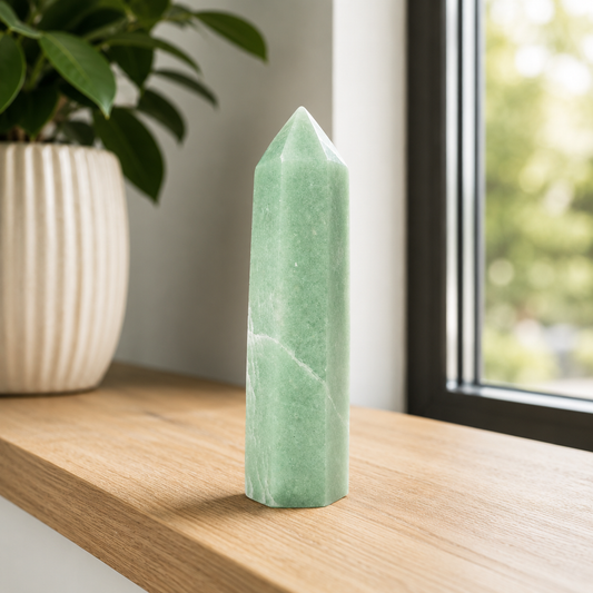 Green Aventurine Point