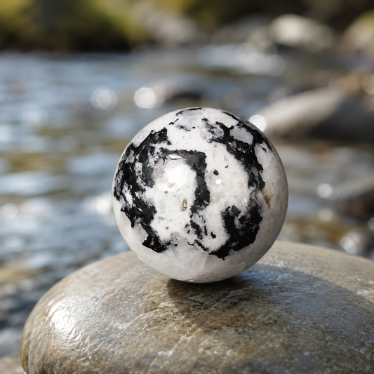 Rainbow Moonstone Sphere