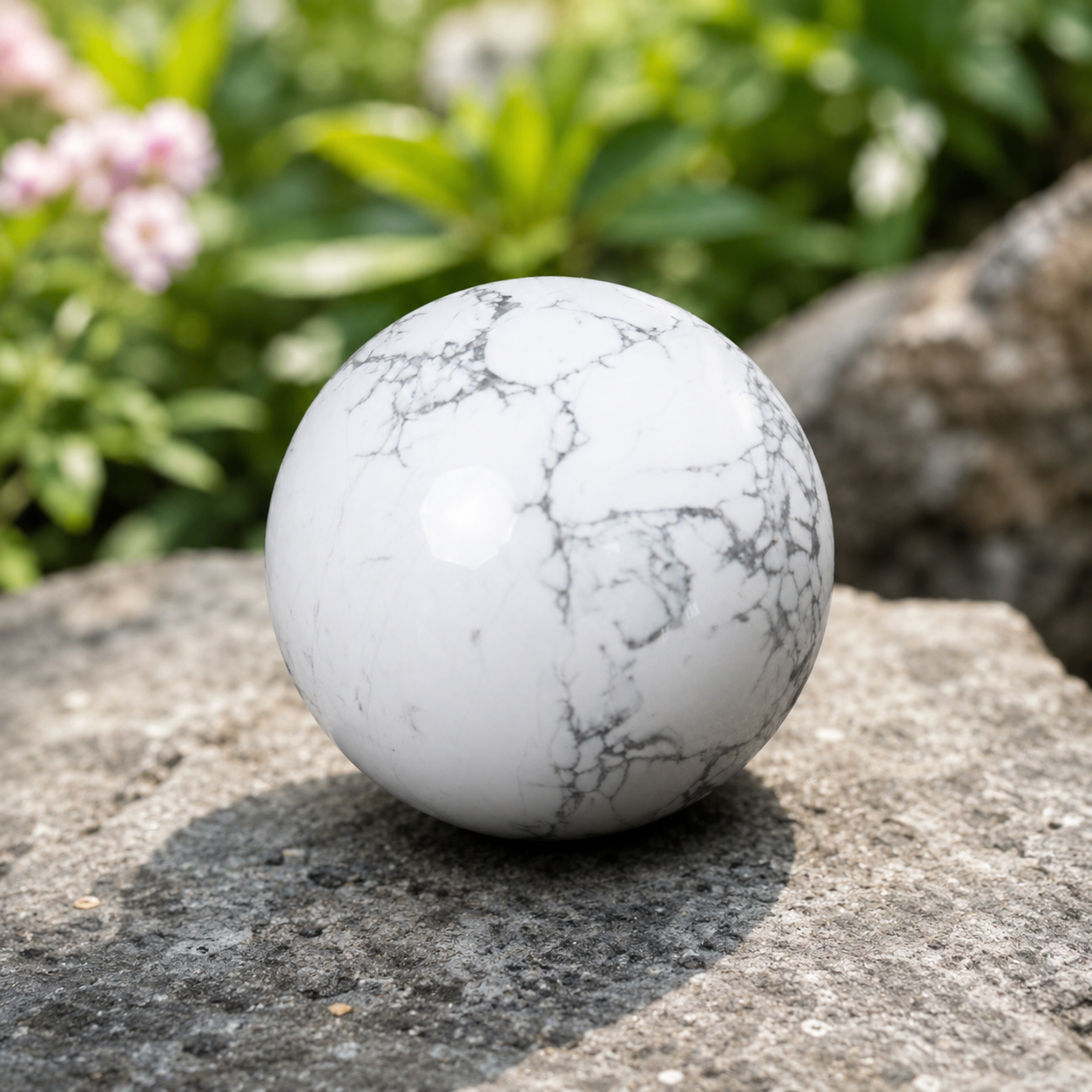 Howlite Sphere
