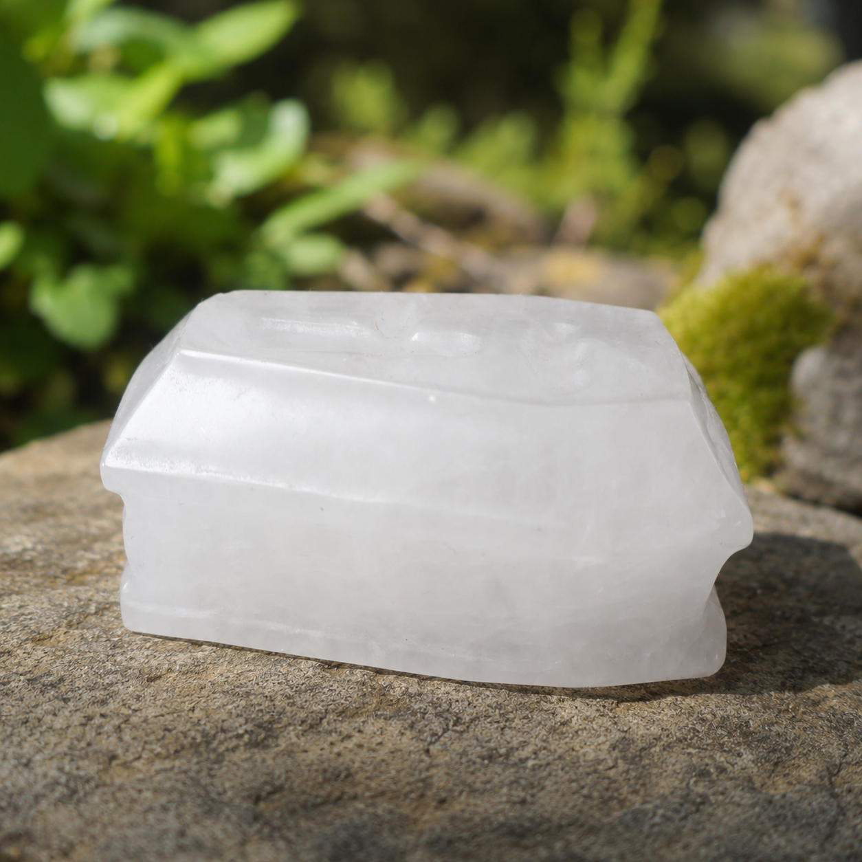 Clear Quartz Coffin