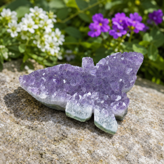 Amethyst Cluster Butterfly