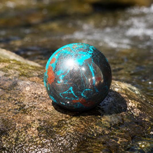 Chrysocolla Sphere