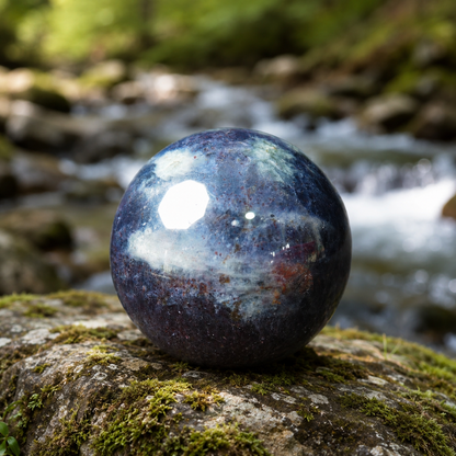 Lepidolite Sphere